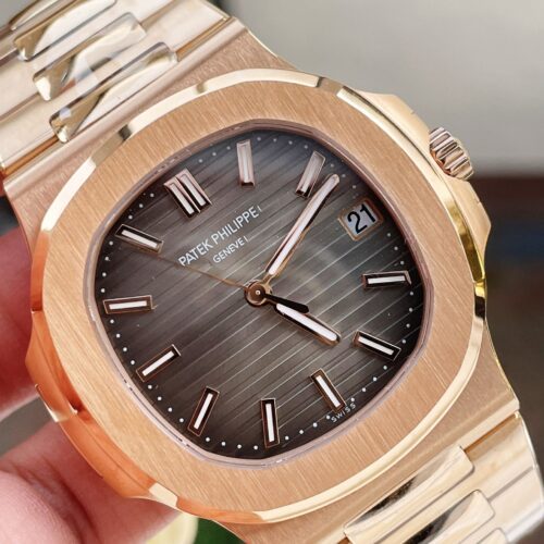 Nautilus 5711 3KF 1:1 Best Edition Grey Dial on YG Bracelet A324 V2