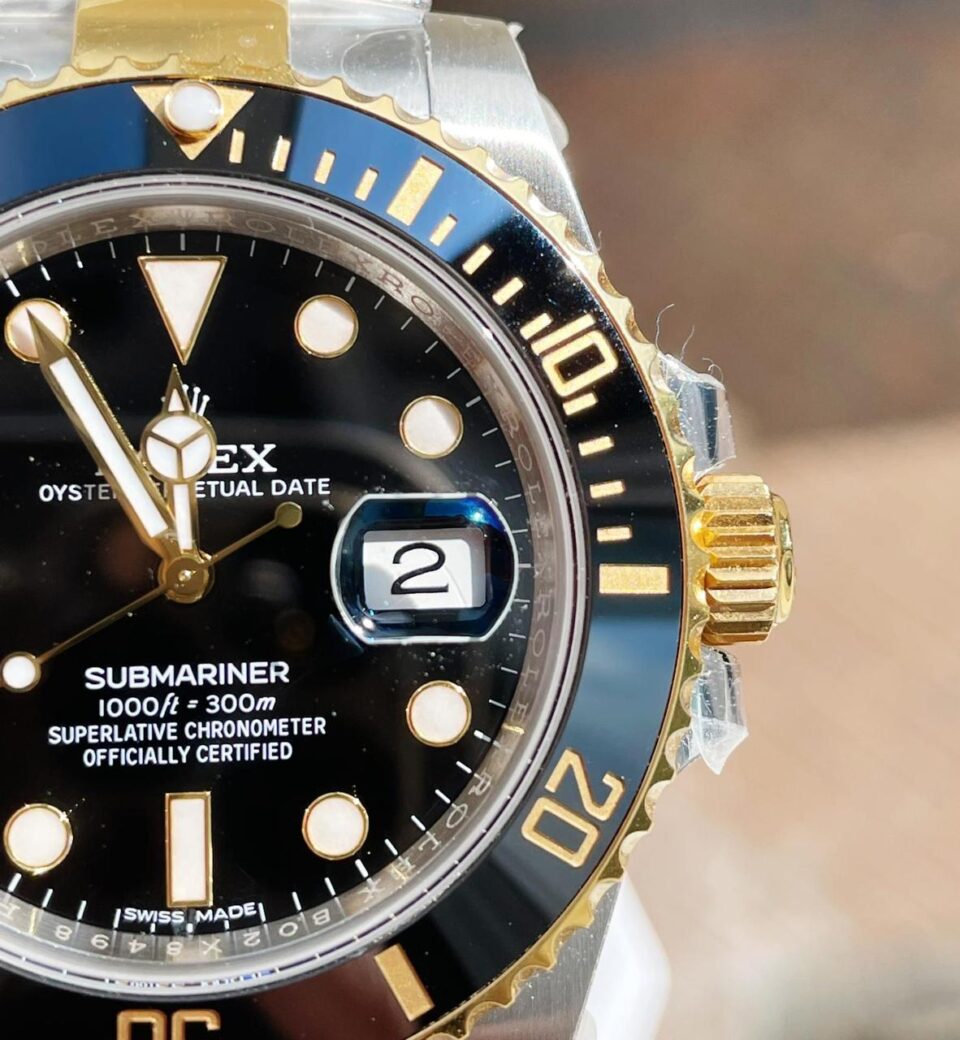 Submariner 116613 LN SS/YG Black Ceramic 904L Steel VSF 1:1 Best Edition VS3135 - Image 7