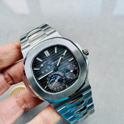 Nautilus 5712 SS PPF 1:1 Best Edition Blue Dial on SS Bracelet A240 V2