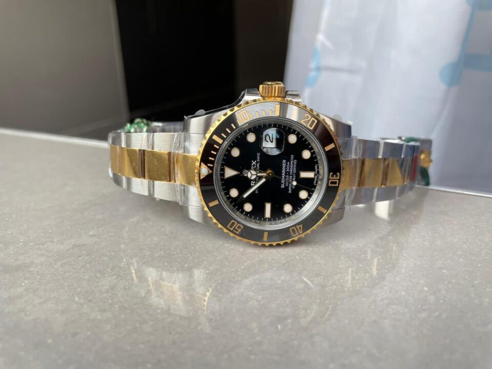 Submariner 116613 LN SS/YG Black Ceramic 904L Steel VSF 1:1 Best Edition VS3135 - Image 8