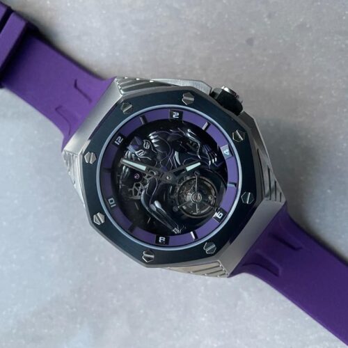 Royal Oak Concept Black Panther Flying Tourbillon Watch