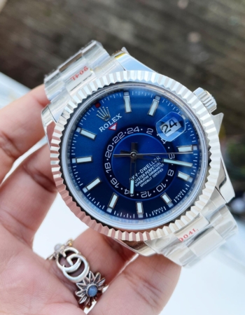 Sky-Dweller 326935 SS Blue Dial on SS Oyster Bracelet Noob Asian 23J