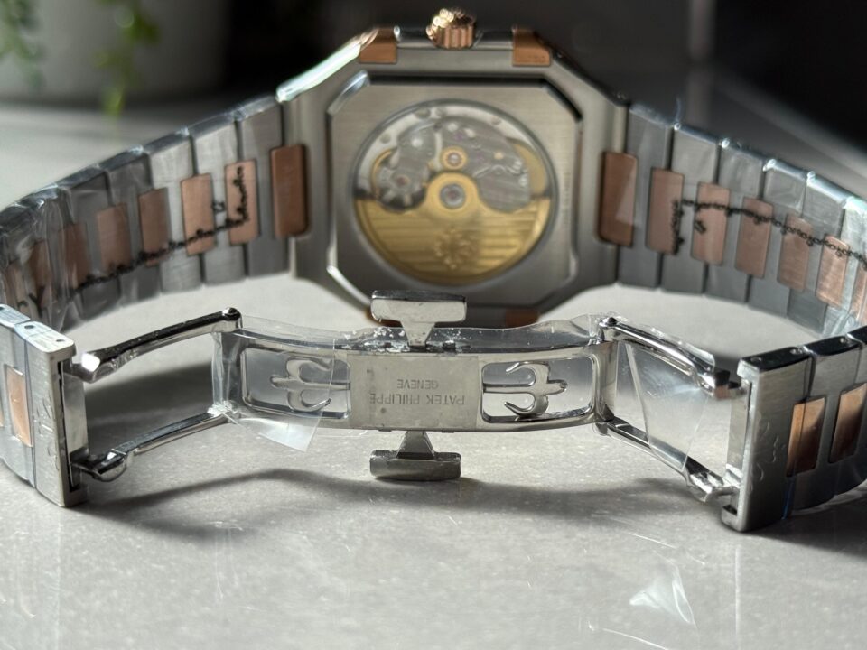 Cubitus 5821 SS/RG GRF Best Edition Blue Dial on SS/RG Bracelet A330 - Image 9