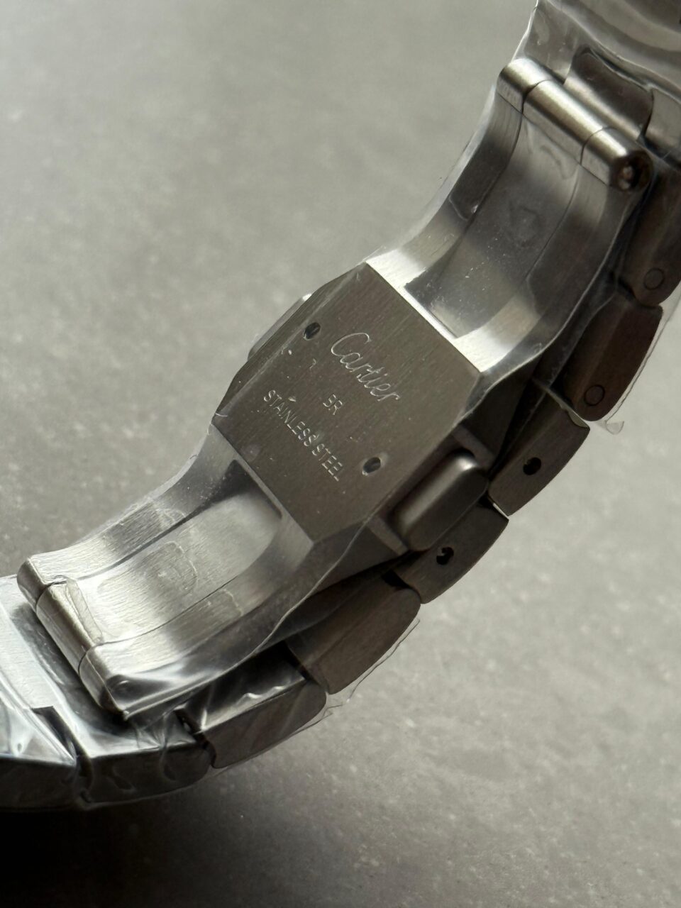 Santos de Cartier 40mm SS/YG BVF 1:1 Best Edition Gray Dial on SS/YG SmartLinks Bracelet MIYOTA 9019 - Image 12
