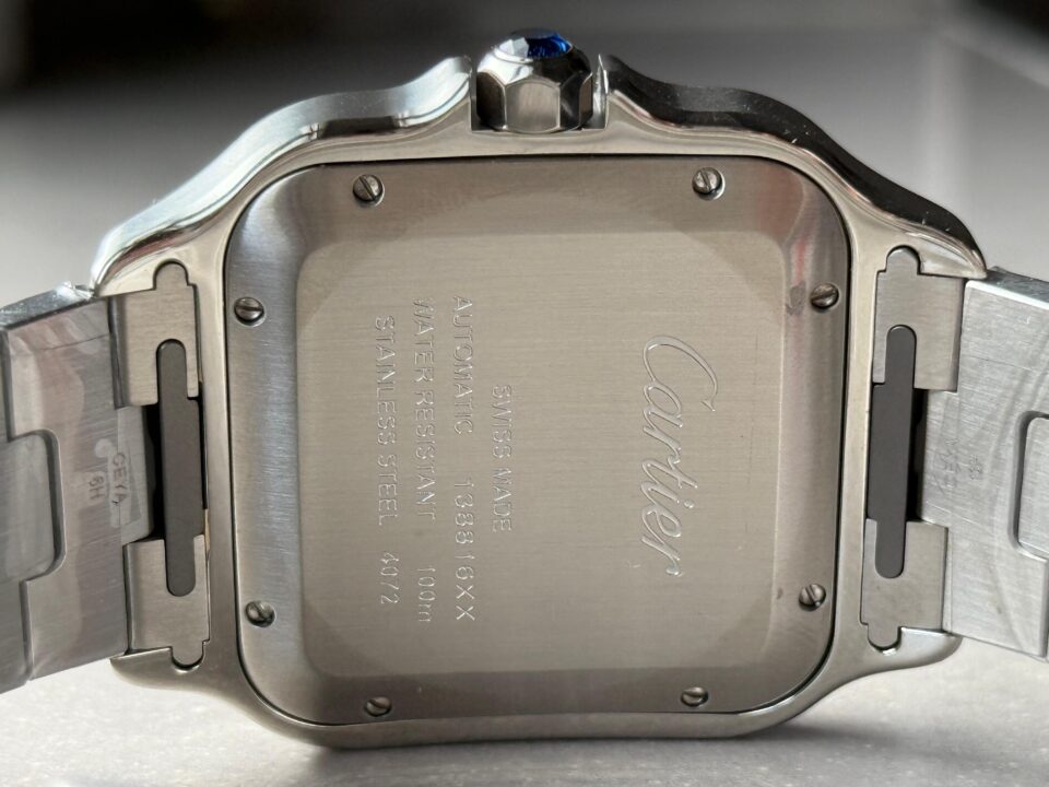 Santos de Cartier 40mm SS/YG BVF 1:1 Best Edition Gray Dial on SS/YG SmartLinks Bracelet MIYOTA 9019 - Image 10