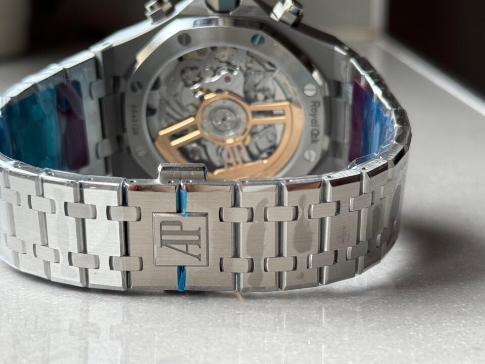 Royal Oak Chrono 26240 SS DDF 1:1 Best Edition Green Dial on SS Bracelet DD4401 - Image 16