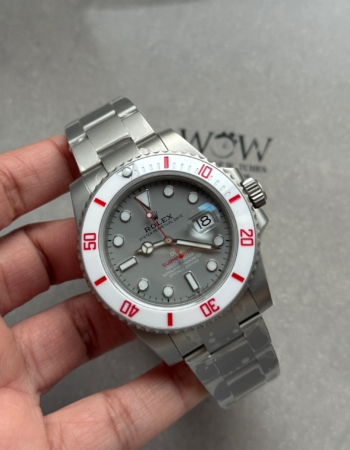 Submariner DIW Sandblasted VSF 1:1 Best Edition Grey Dial on SS Bracelet VS3135