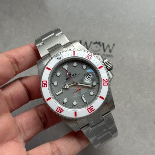 Submariner DIW Sandblasted VSF 1:1 Best Edition Grey Dial on SS Bracelet VS3135