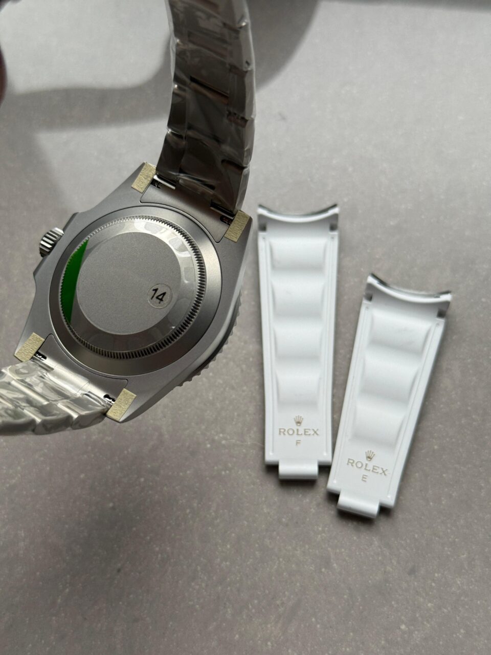 Submariner DIW Sandblasted VSF 1:1 Best Edition Grey Dial on SS Bracelet VS3135 - Image 12