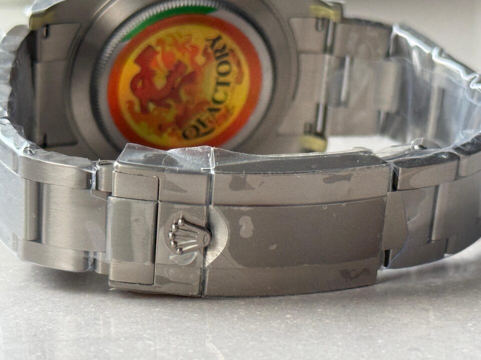 Yacht-Master 226627 Titanium QF 1:1 Best Edition Black Dial on Titanium Bracelet VR3235 - Image 13