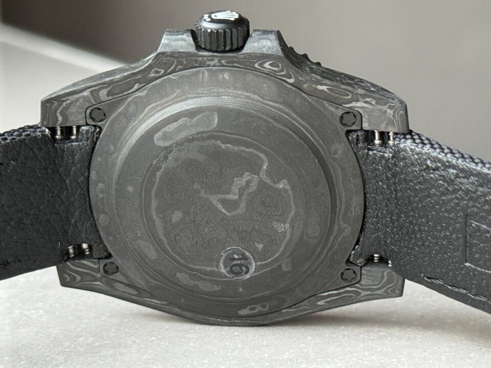 Submariner DIW Carbon VSF 1:1 Best Edition Black/Yellow Dial on Black Nylon Strap VS3135 - Image 16