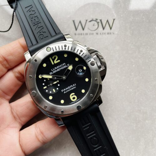 PAM1024 VSF 1:1 Best Edition Black Dial On SS with Black Rubber Strap P.9001
