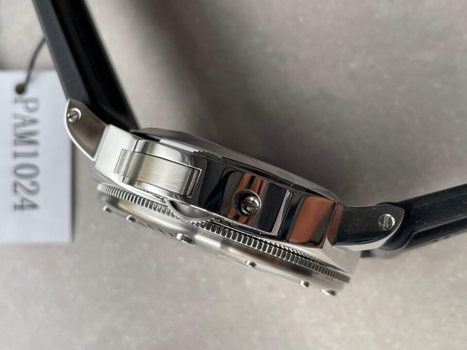 PAM1024 VSF 1:1 Best Edition Black Dial On SS with Black Rubber Strap P.9001 - Image 12