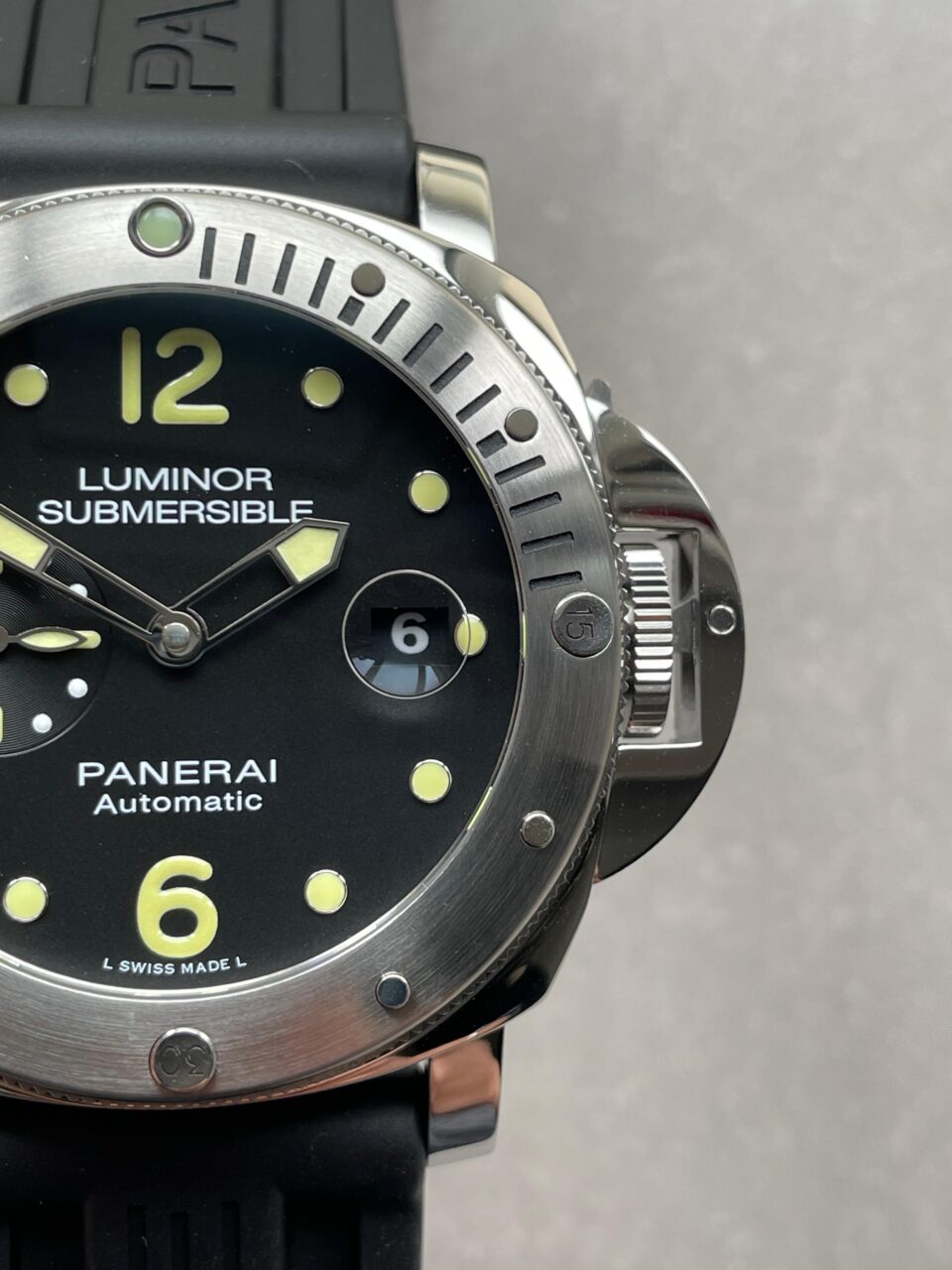 PAM1024 VSF 1:1 Best Edition Black Dial On SS with Black Rubber Strap P.9001 - Image 10