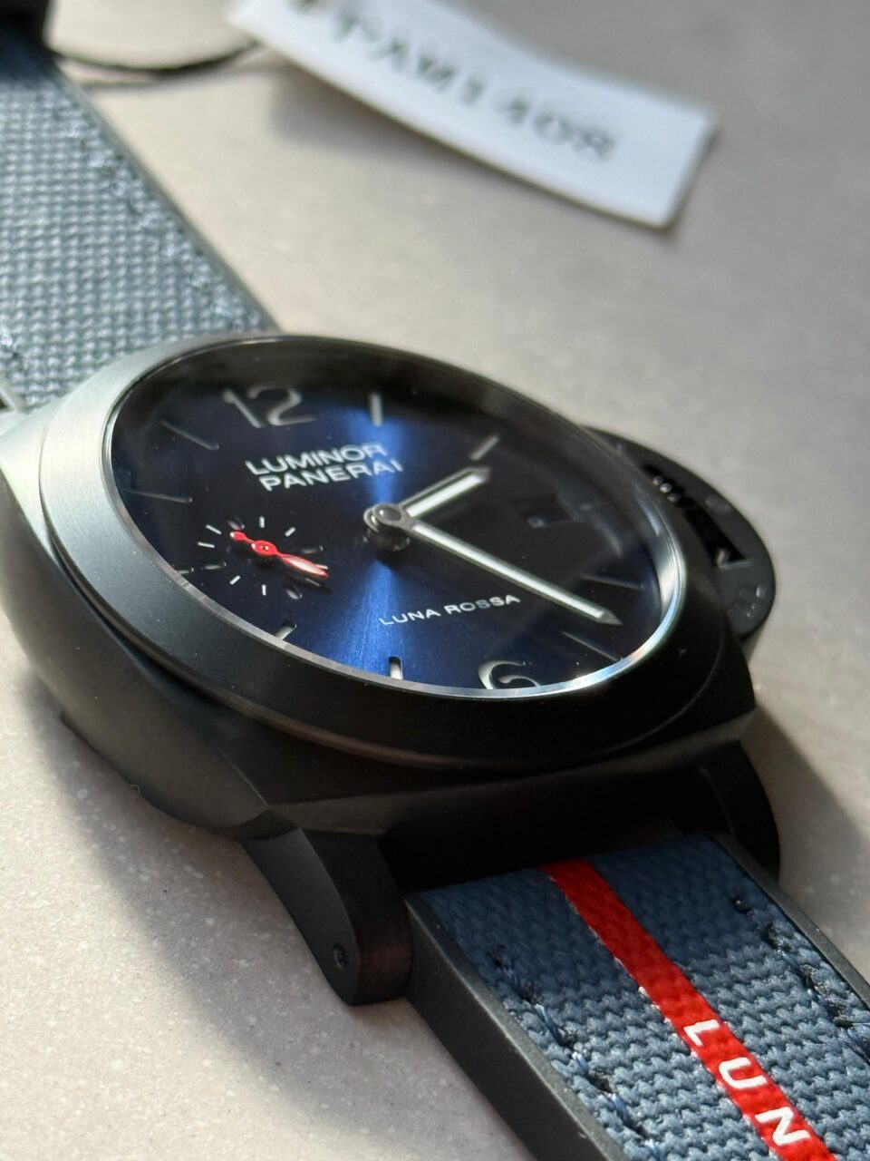 PAM1408 Z DLC VSF 1:1 Baest Edition Blue Dial on Blue Rubber Strap Asian P900 - Image 8