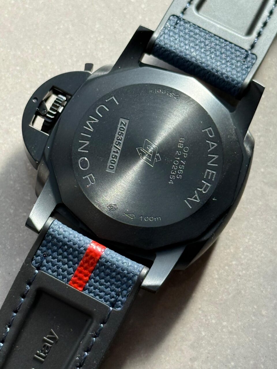 PAM1408 Z DLC VSF 1:1 Baest Edition Blue Dial on Blue Rubber Strap Asian P900 - Image 16
