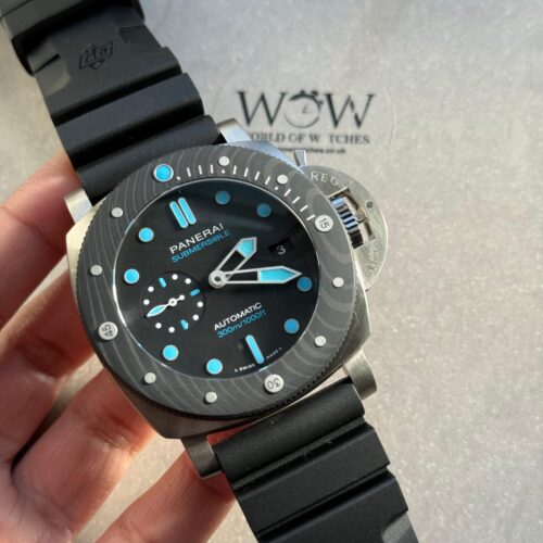 PAM799 Submersible BMG tech VSF 1:1 best edition on black rubber strap