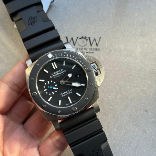 PAM 1389 TITANIUM VSF rubber strap A7750