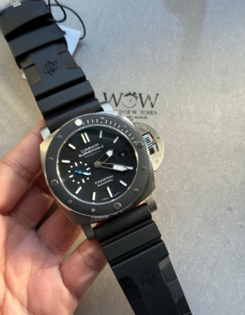 PAM 1389 TITANIUM VSF rubber strap A7750