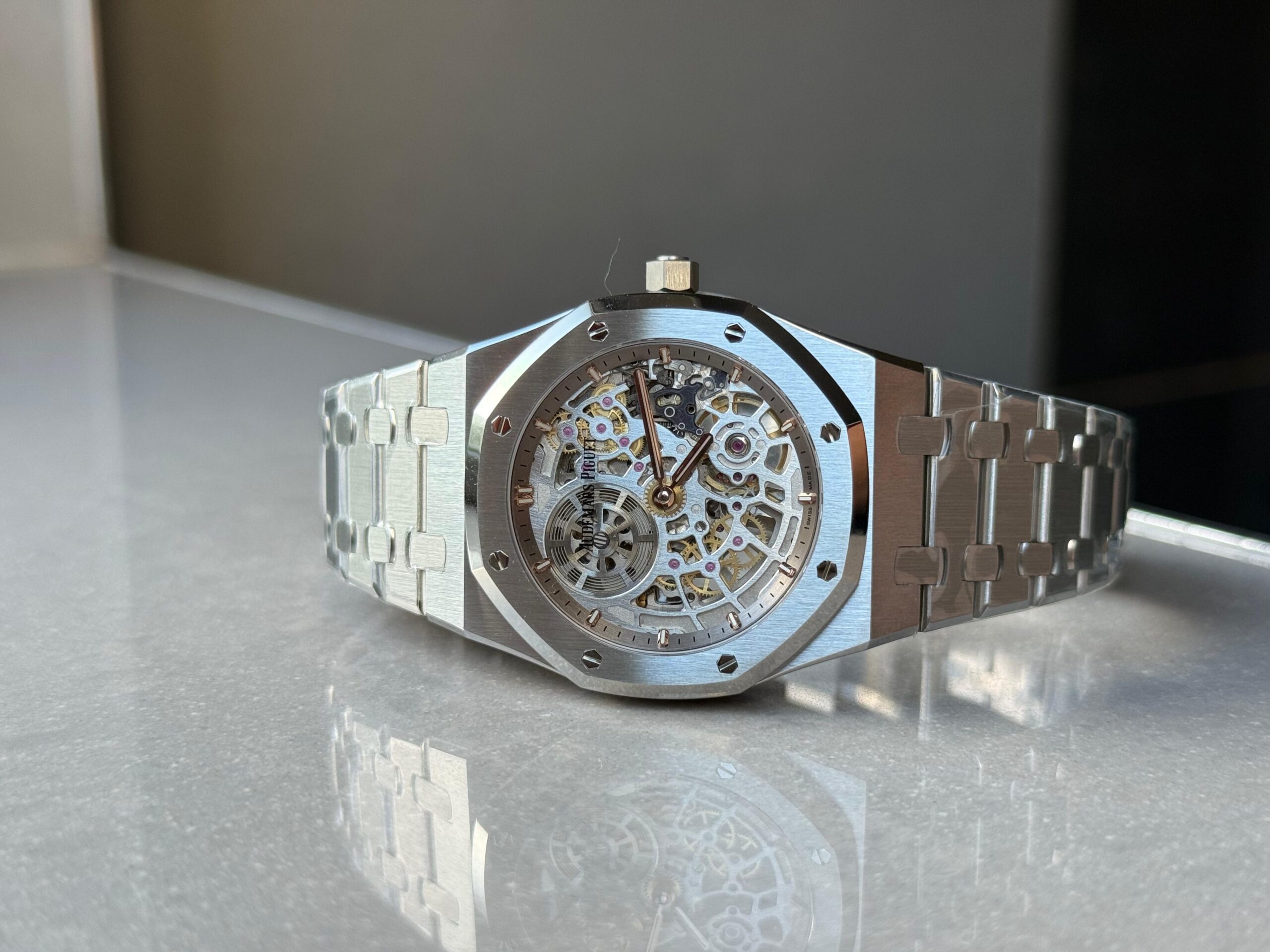 Royal Oak Openworked 16204 SS ZF 1:1 Best Edition Skeleton Dial on SS Bracelet A7124 - Image 12