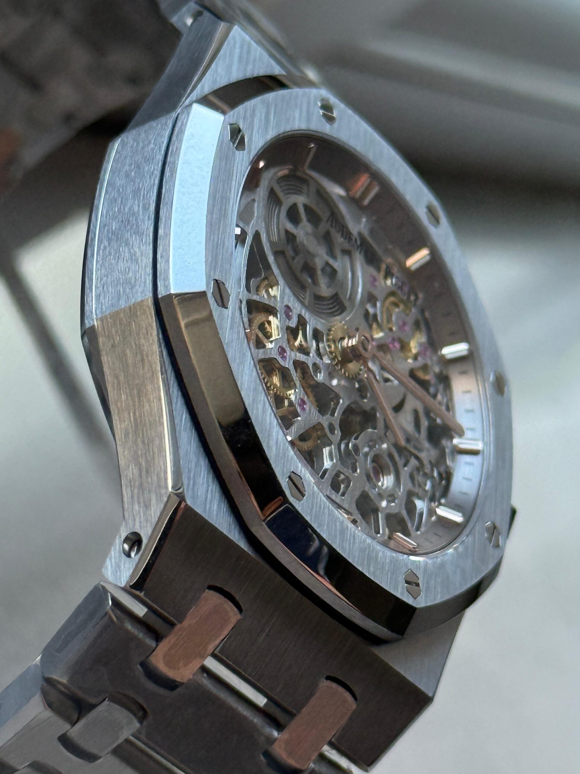 Royal Oak Openworked 16204 SS ZF 1:1 Best Edition Skeleton Dial on SS Bracelet A7124 - Image 8