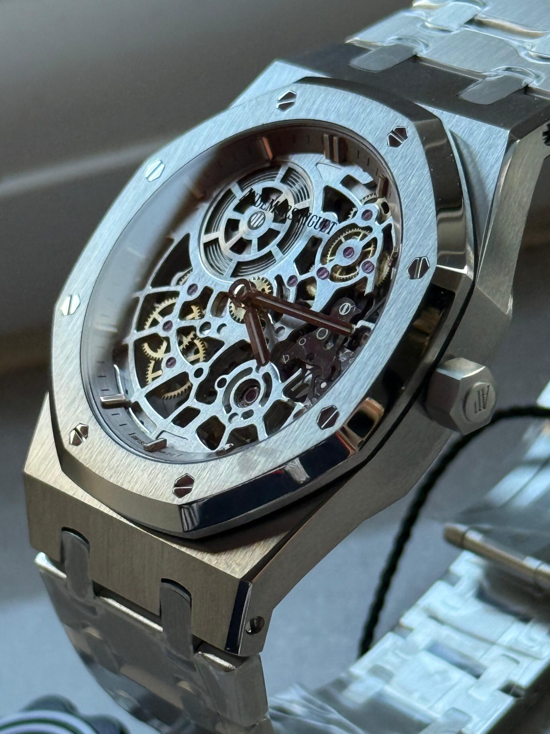 Royal Oak Openworked 16204 SS ZF 1:1 Best Edition Skeleton Dial on SS Bracelet A7124 - Image 9