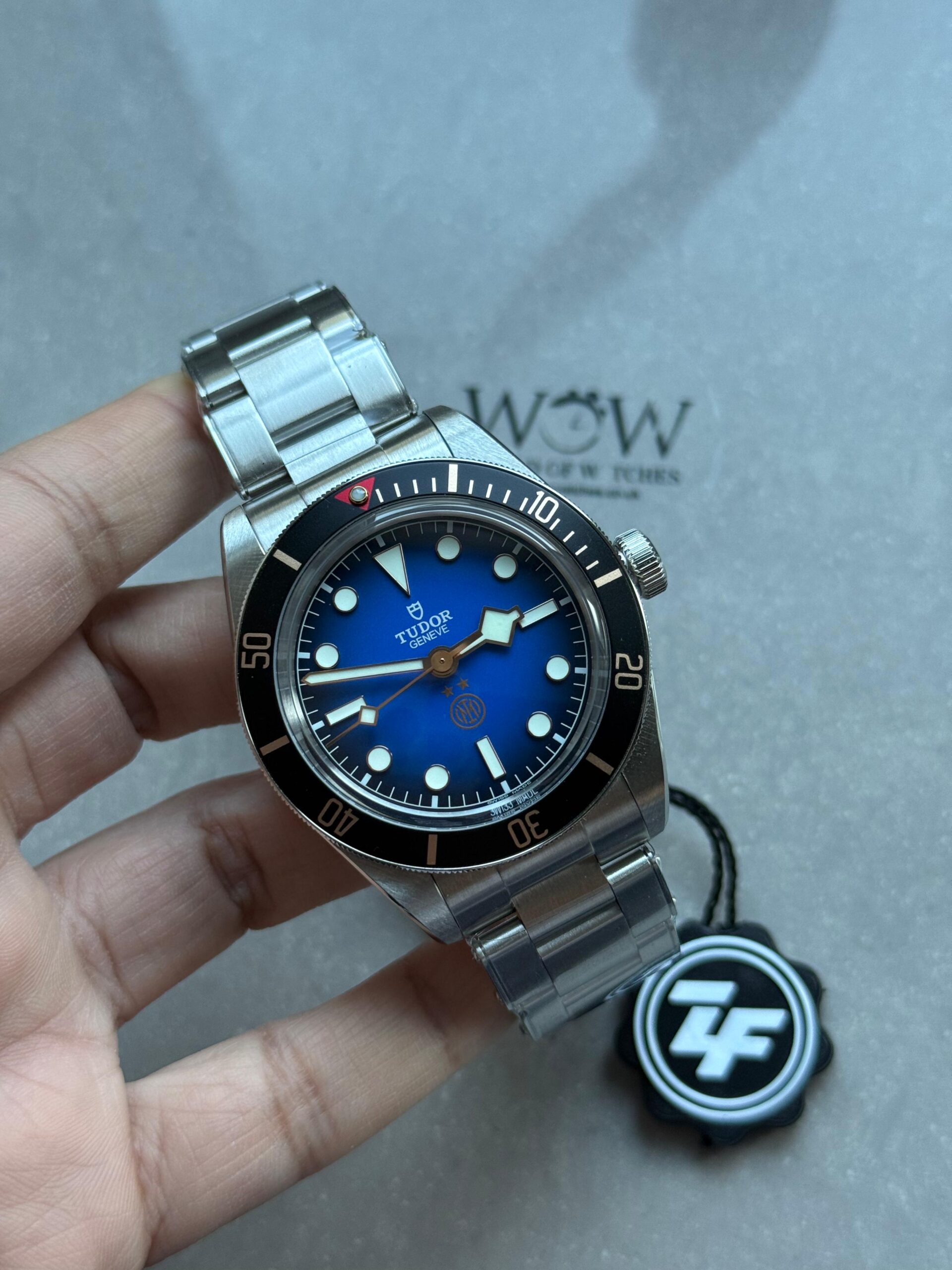 Heritage Black Bay BB58 Blue Dial ZF 1:1 Best Edition on SS Bracelet A2824
