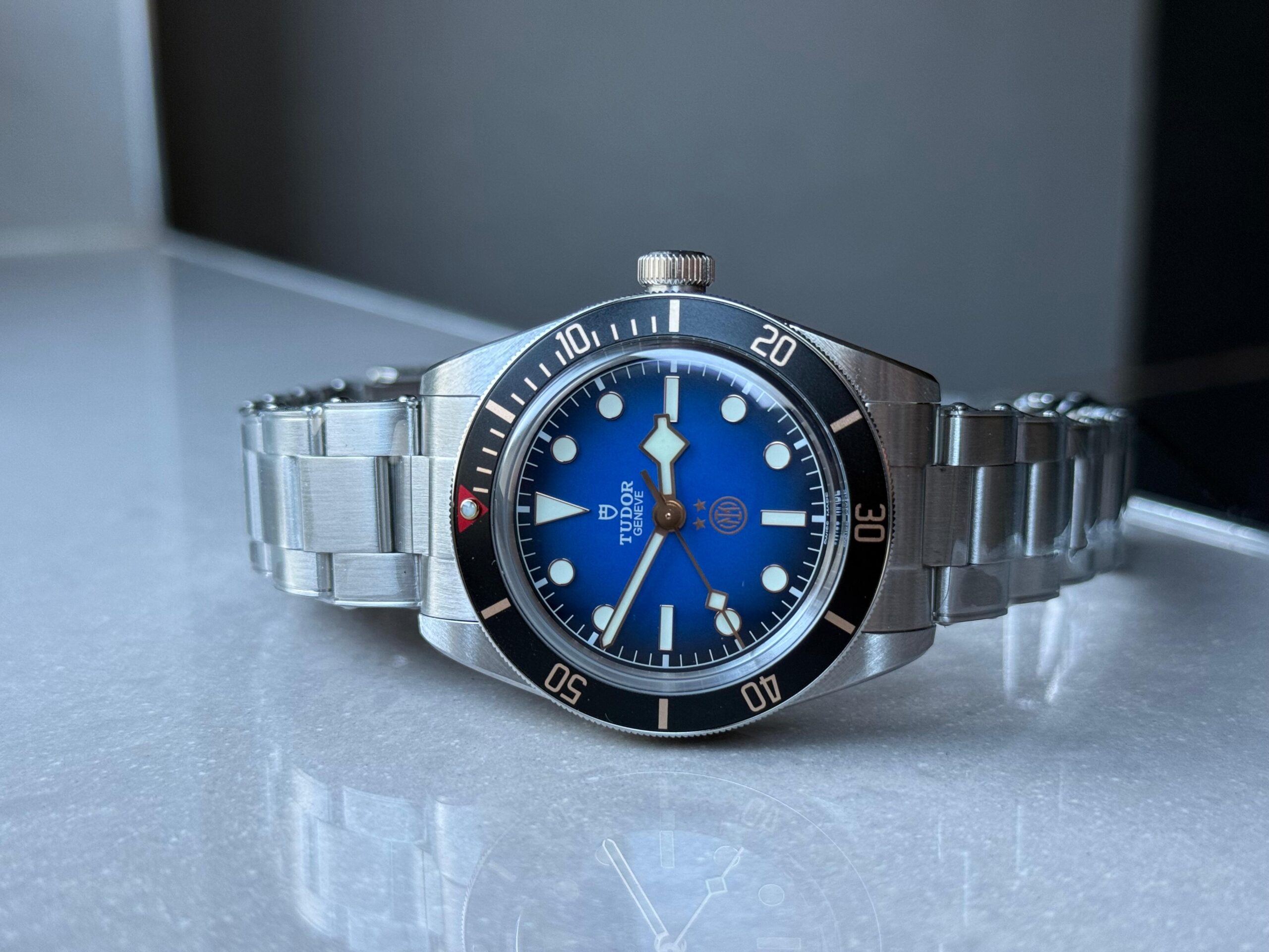 Heritage Black Bay BB58 Blue Dial ZF 1:1 Best Edition on SS Bracelet A2824 - Image 5