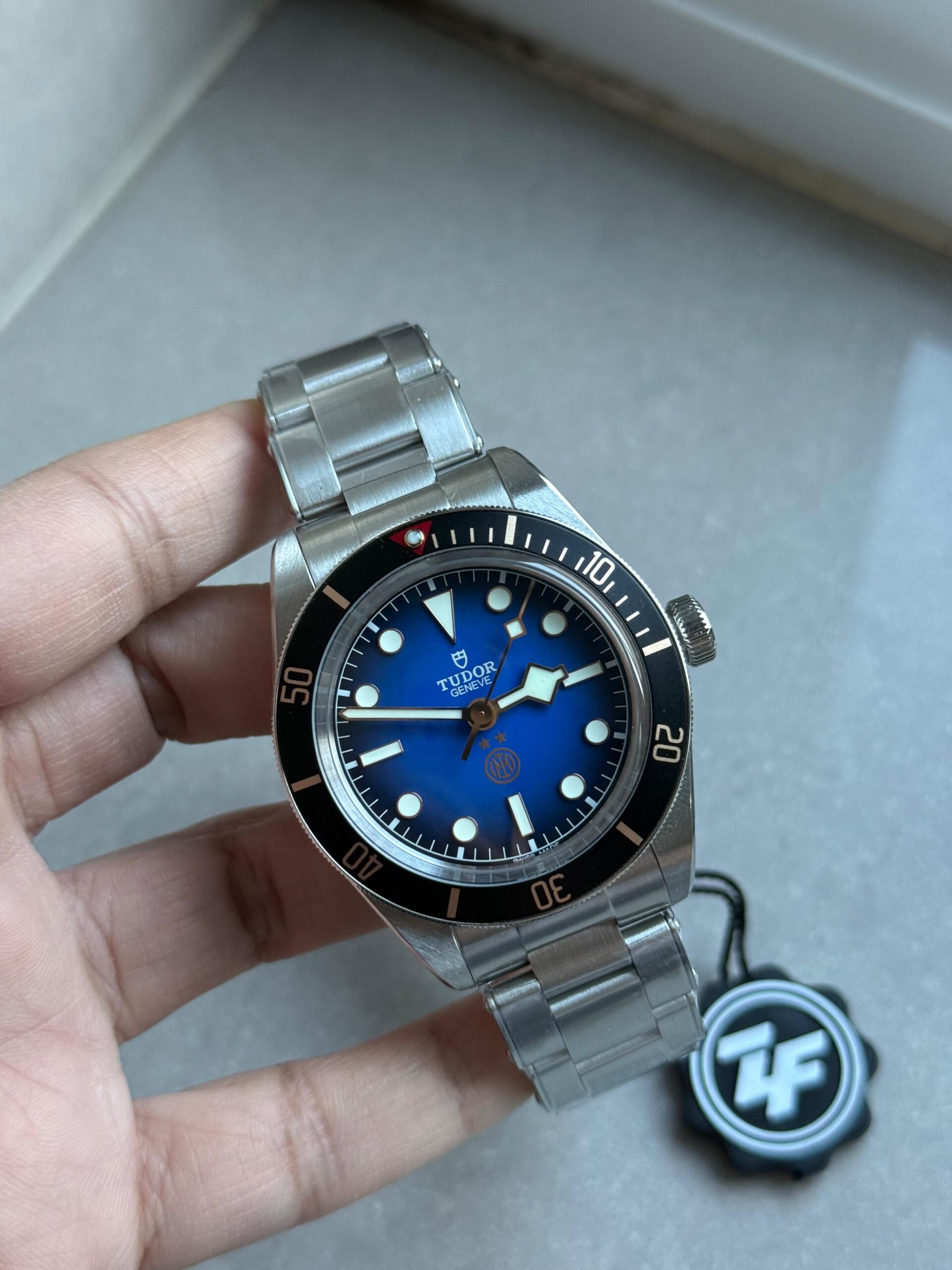 Heritage Black Bay BB58 Blue Dial ZF 1:1 Best Edition on SS Bracelet A2824 - Image 6