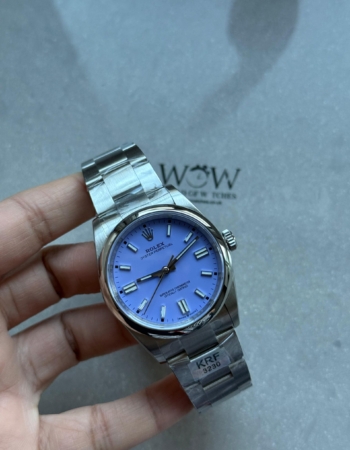 Oyster Perpetual 126000 36mm KRF 1:1 Best Edition 904L Steel Lavender Violett  Dial A2824