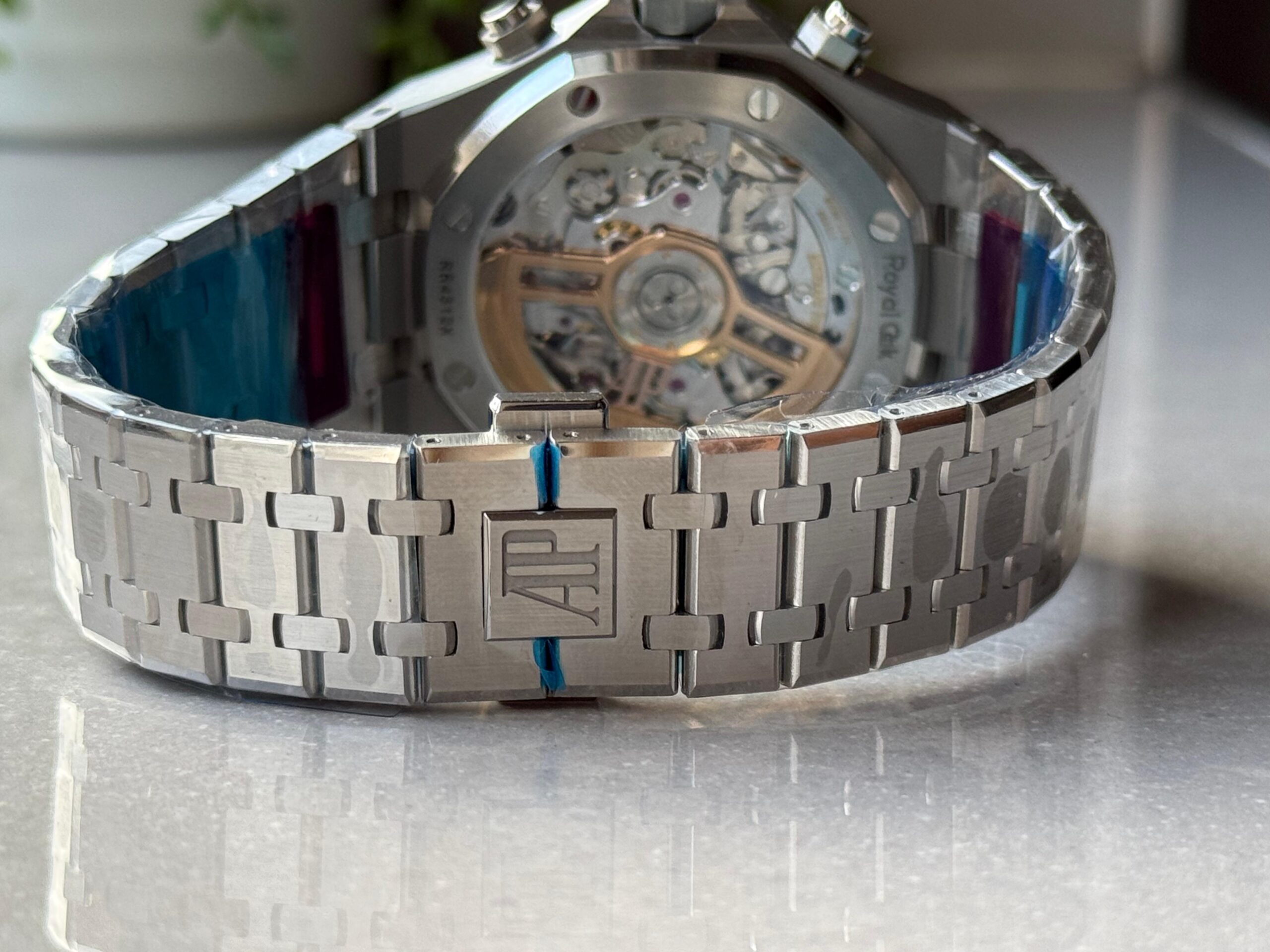 Royal Oak Chrono 26240 SS DDF 1:1 Best Edition Black Dial on SS Bracelet DD4401 - Image 15