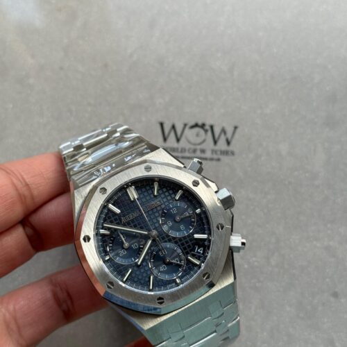 Royal Oak Chrono 26240 SS DDF 1:1 Best Edition Blue Dial on SS Bracelet DD4401