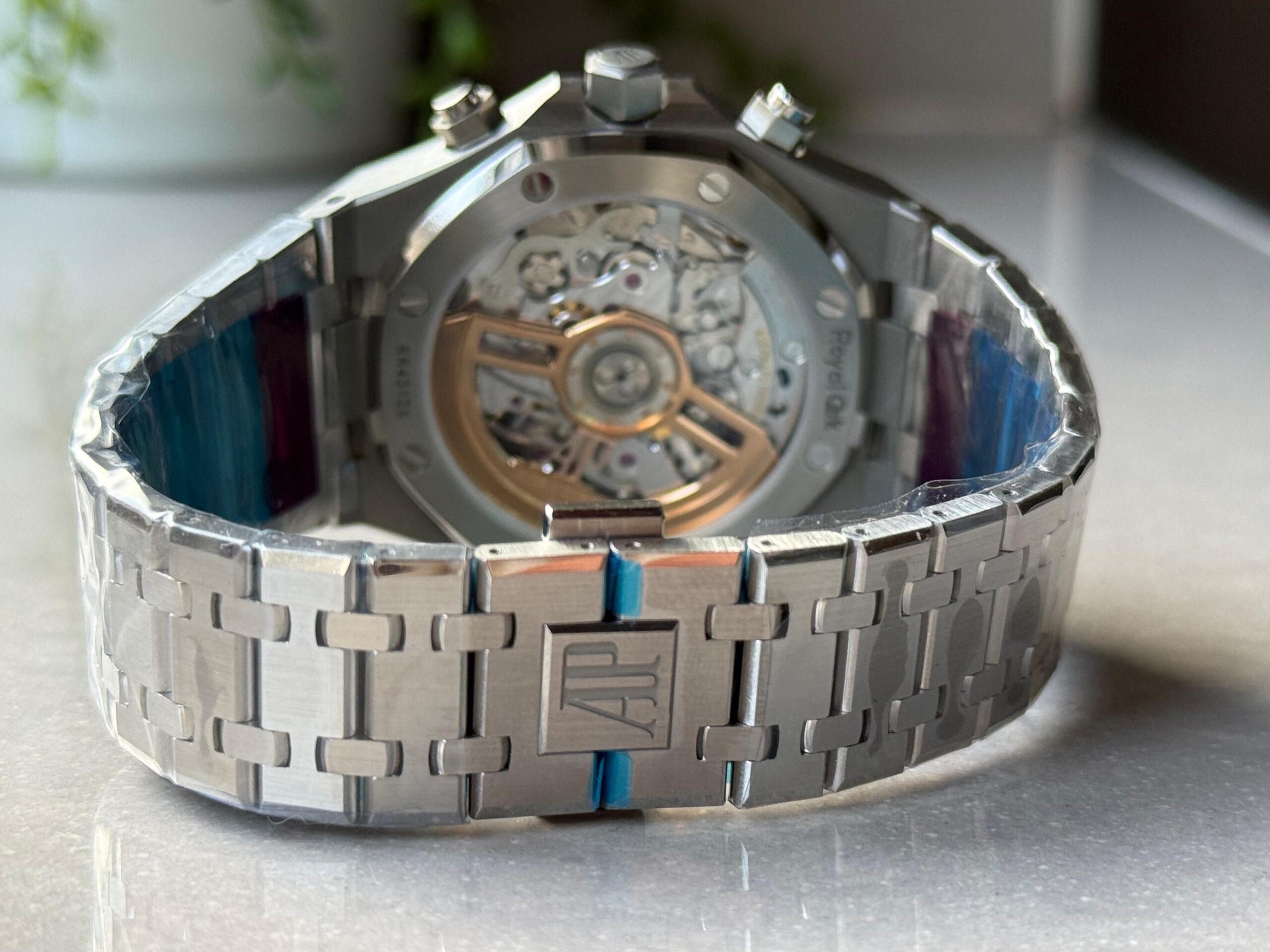 Royal Oak Chrono 26240 SS DDF 1:1 Best Edition Blue Dial on SS Bracelet DD4401 - Image 12