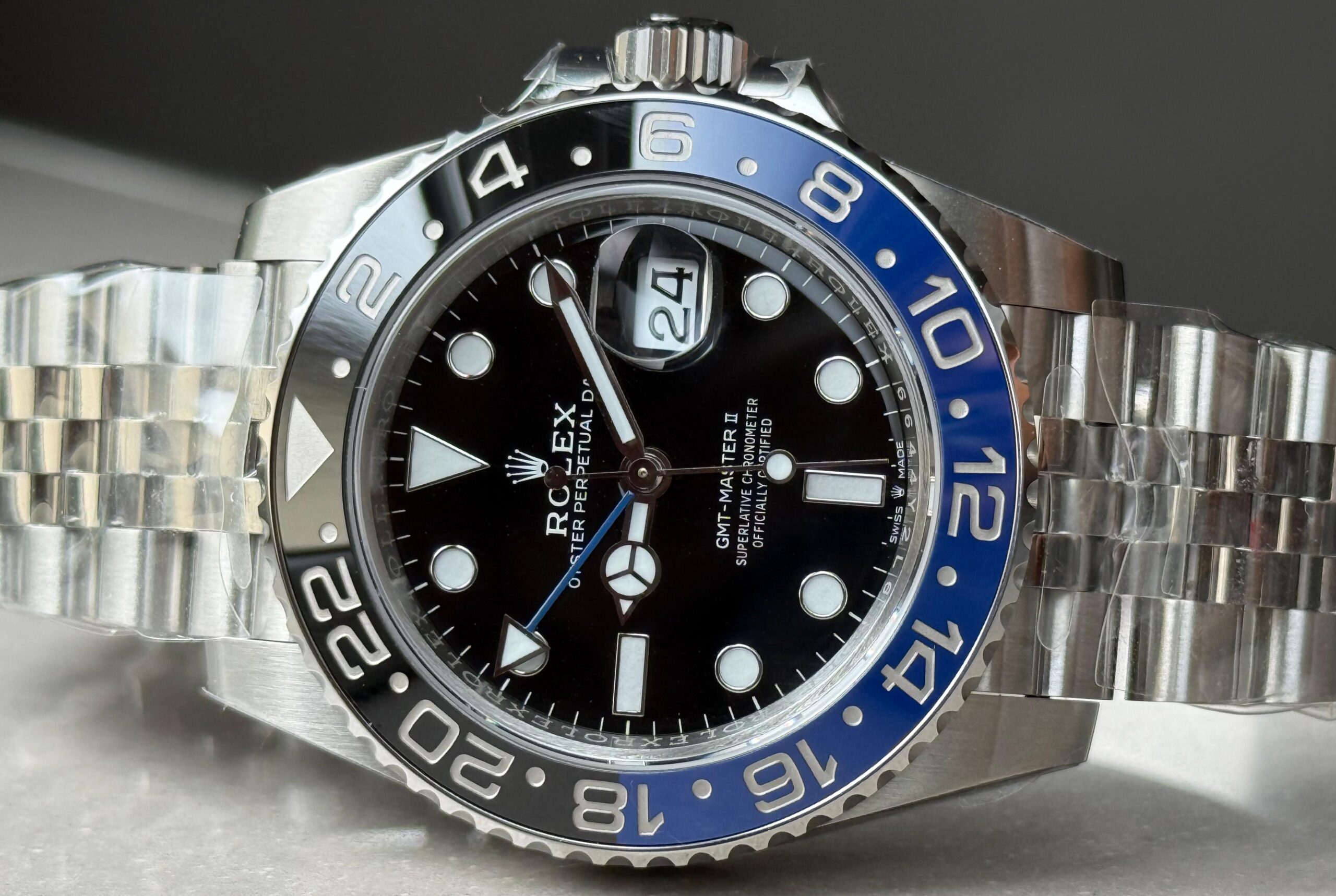 GMT-Master II 126710 BLNR 904L SS V3 VSF 1:1 Best Edition Black Dial On Jubilee Bracelet DD3285 CHS - Image 3