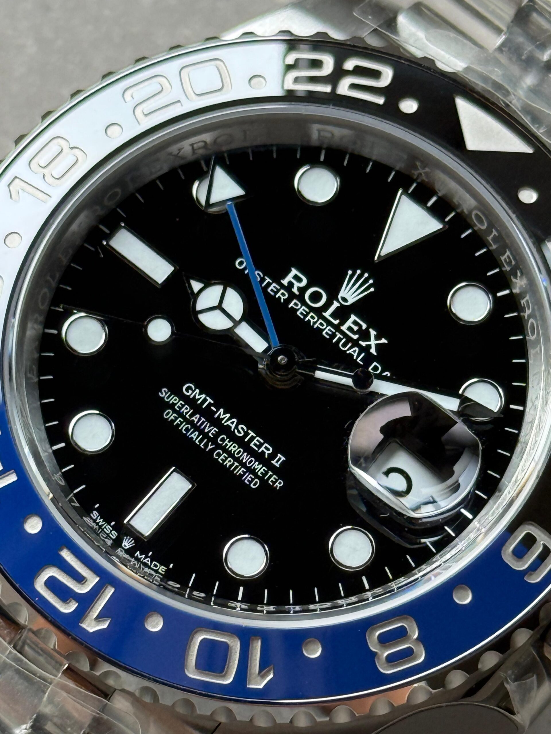 GMT-Master II 126710 BLNR 904L SS V3 VSF 1:1 Best Edition Black Dial On Jubilee Bracelet DD3285 CHS - Image 7