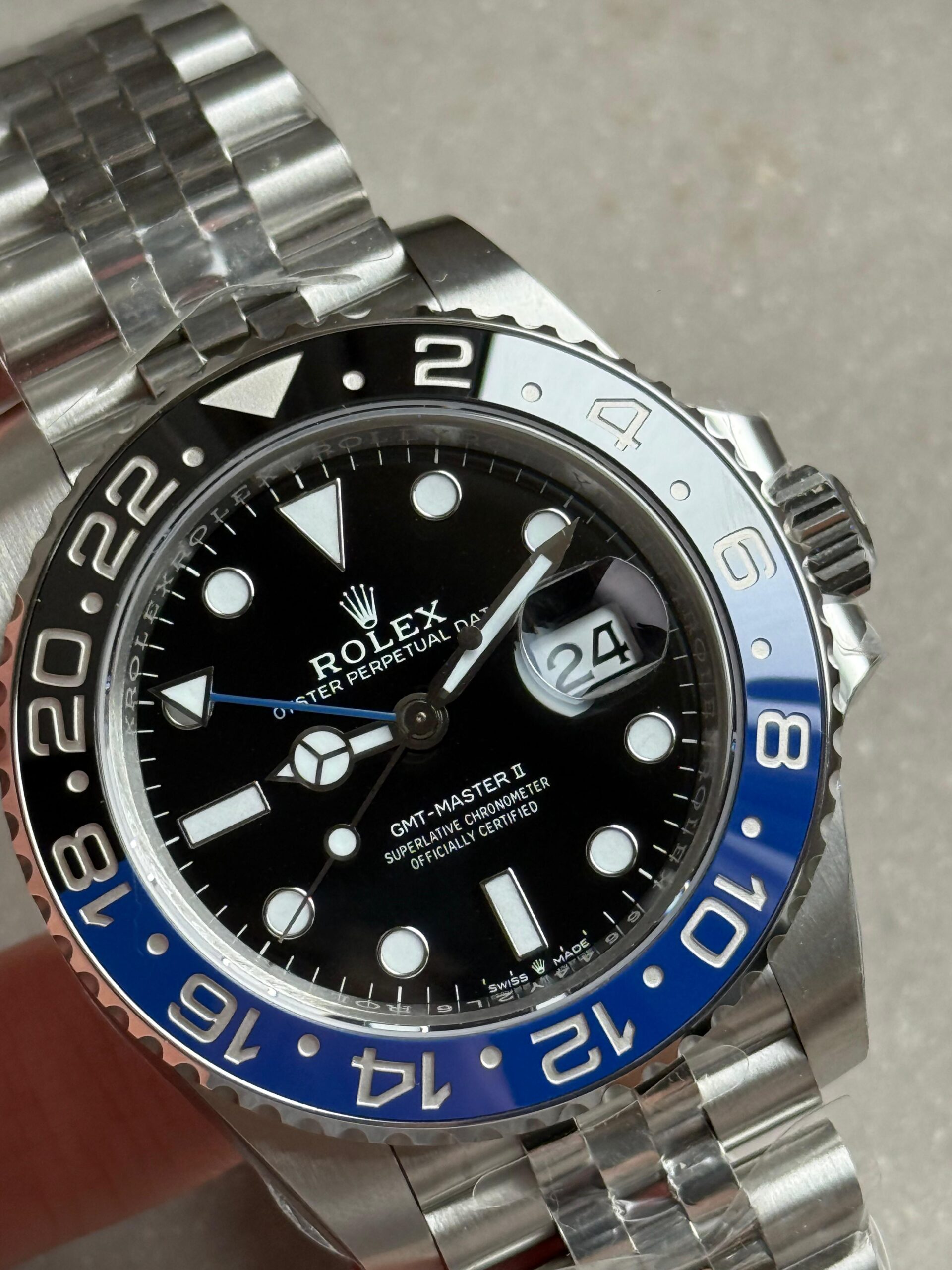 GMT-Master II 126710 BLNR 904L SS V3 VSF 1:1 Best Edition Black Dial On Jubilee Bracelet DD3285 CHS - Image 5