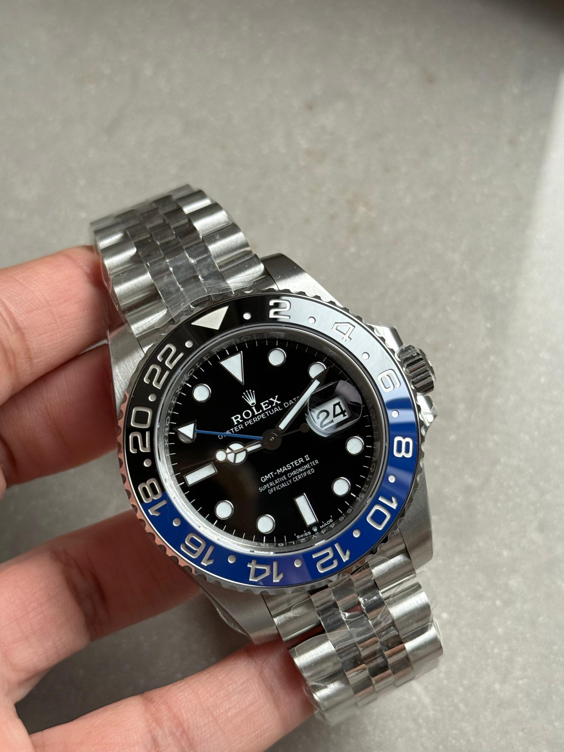 GMT-Master II 126710 BLNR 904L SS V3 VSF 1:1 Best Edition Black Dial On Jubilee Bracelet DD3285 CHS - Image 4