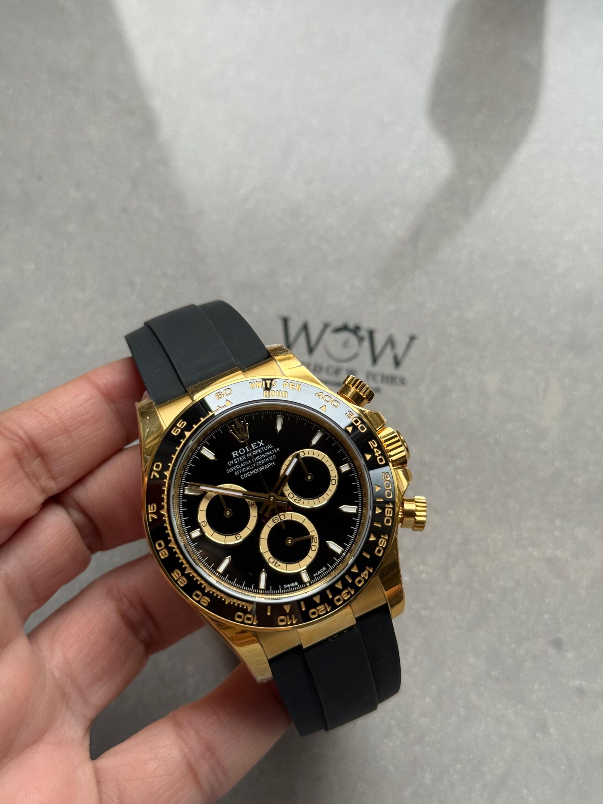 Daytona 126518 VSF 1:1 Best Edition Black Dial on Oysterflex Strap DD4801