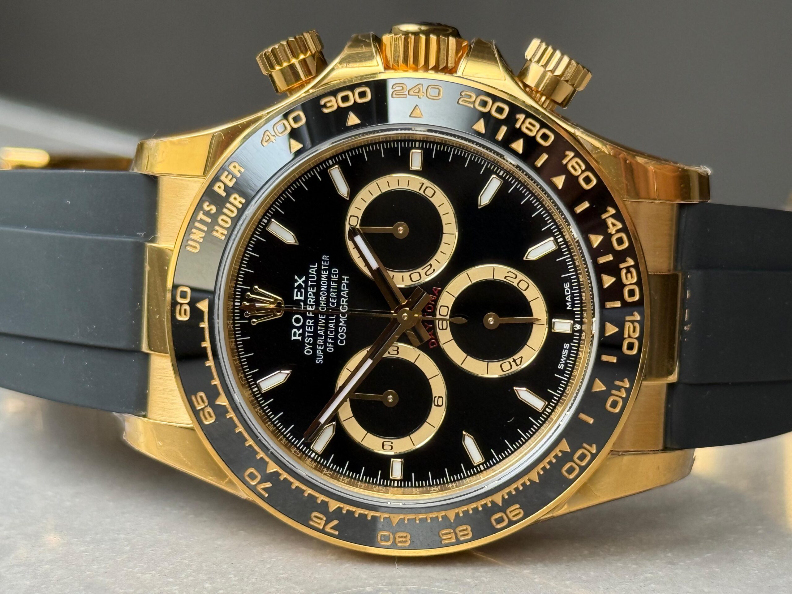 Daytona 126518 VSF 1:1 Best Edition Black Dial on Oysterflex Strap DD4801 - Image 4