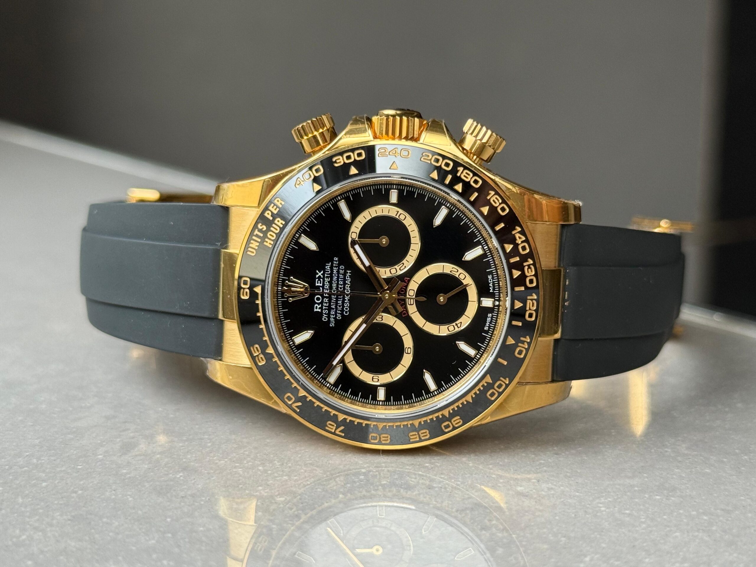 Daytona 126518 VSF 1:1 Best Edition Black Dial on Oysterflex Strap DD4801 - Image 5