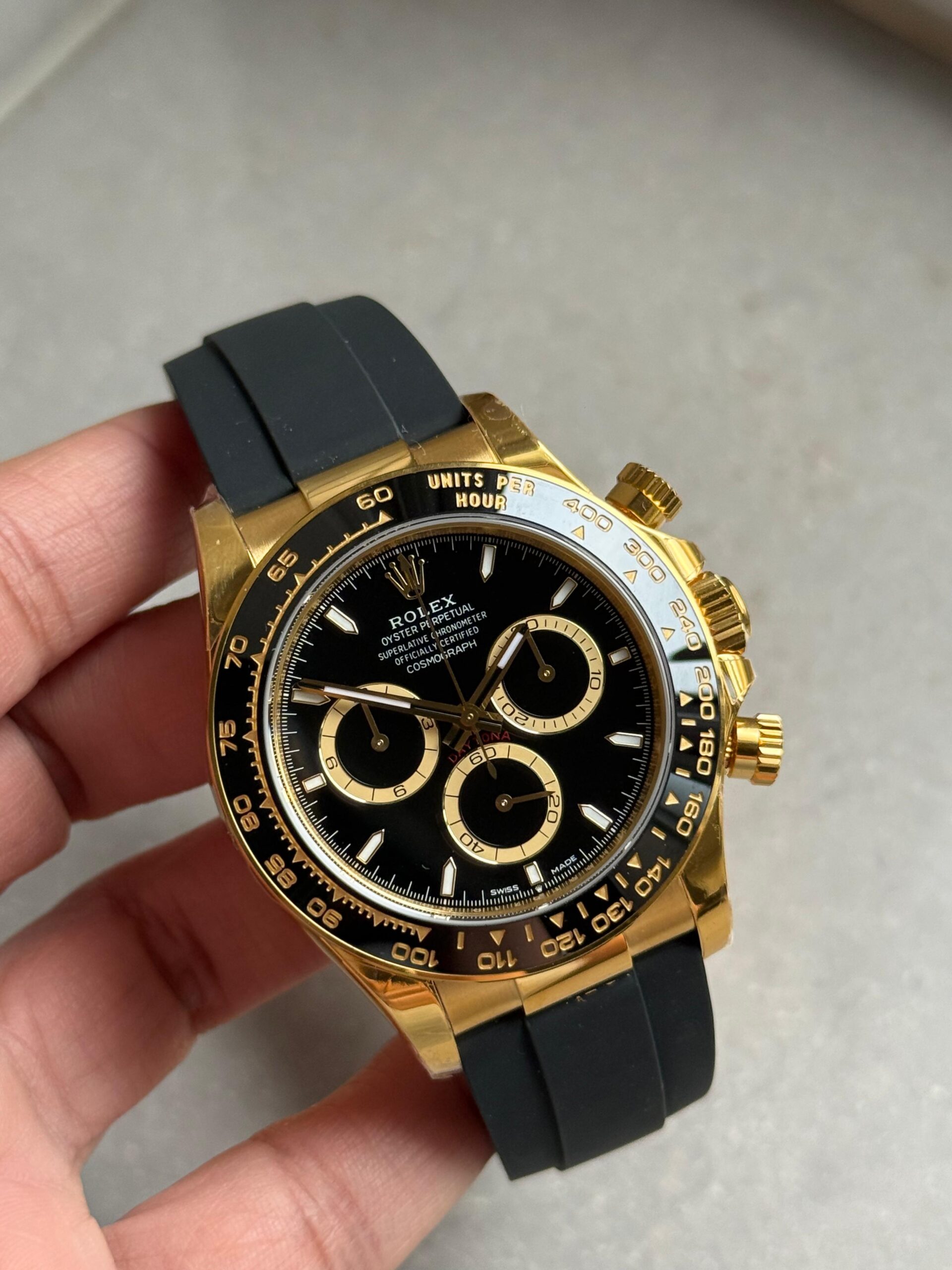 Daytona 126518 VSF 1:1 Best Edition Black Dial on Oysterflex Strap DD4801 - Image 7