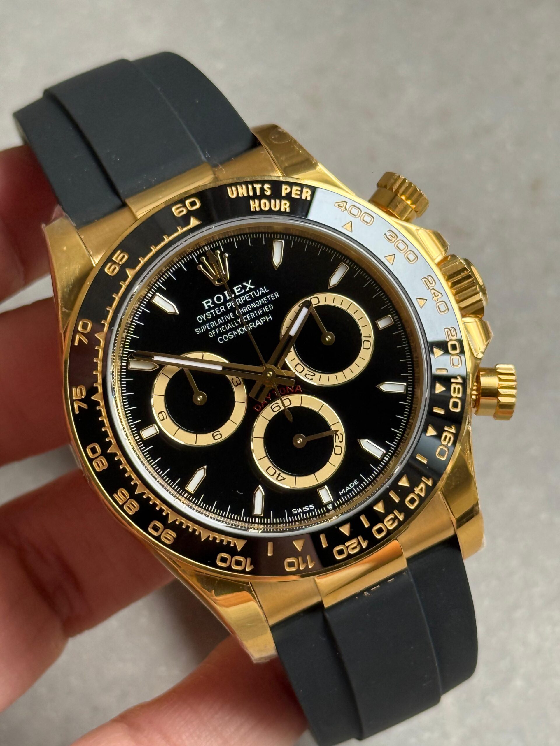 Daytona 126518 VSF 1:1 Best Edition Black Dial on Oysterflex Strap DD4801 - Image 6