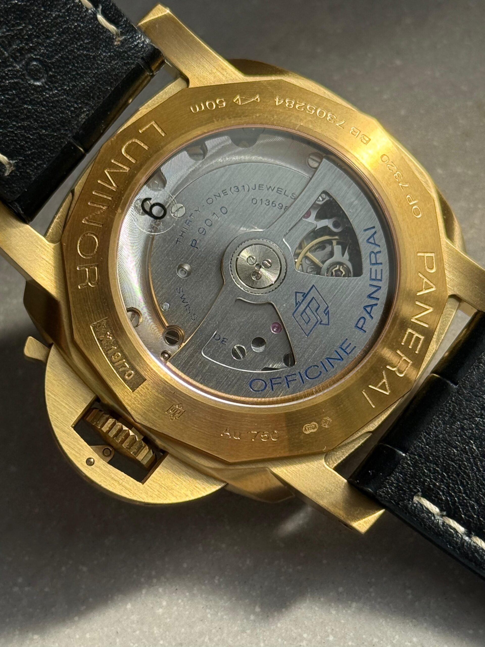 PAM1115 W VSF 1:1 Best Edition Gray Dial on Black Leather Strap P.9010 - Image 12