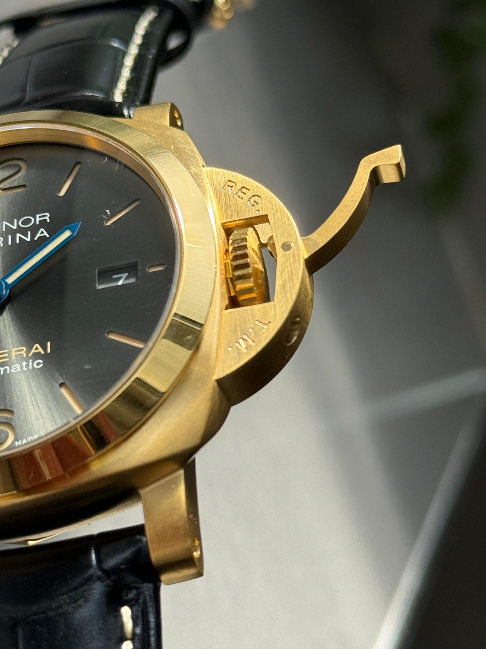 PAM1115 W VSF 1:1 Best Edition Gray Dial on Black Leather Strap P.9010 - Image 10