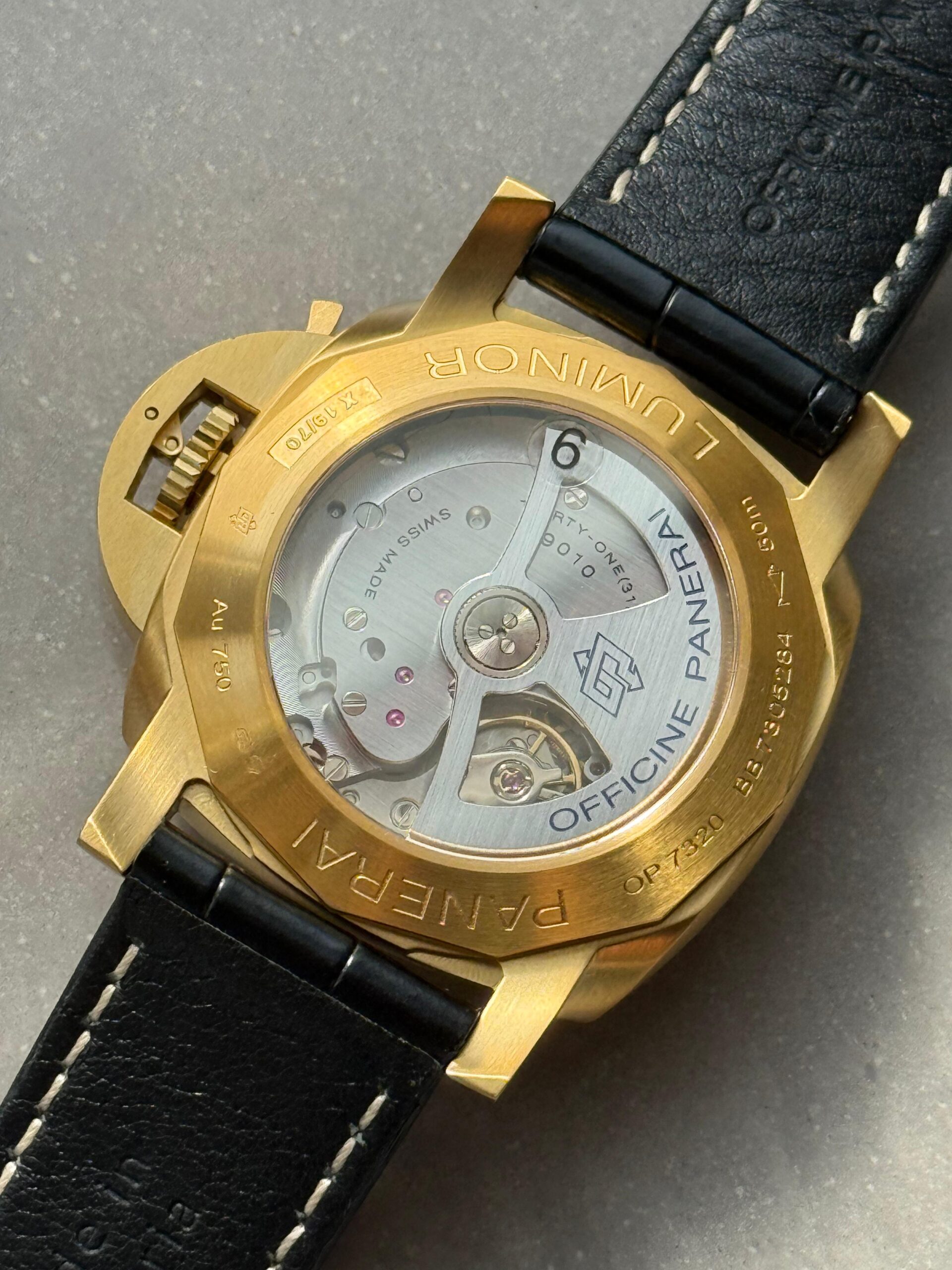 PAM1115 W VSF 1:1 Best Edition Gray Dial on Black Leather Strap P.9010 - Image 13