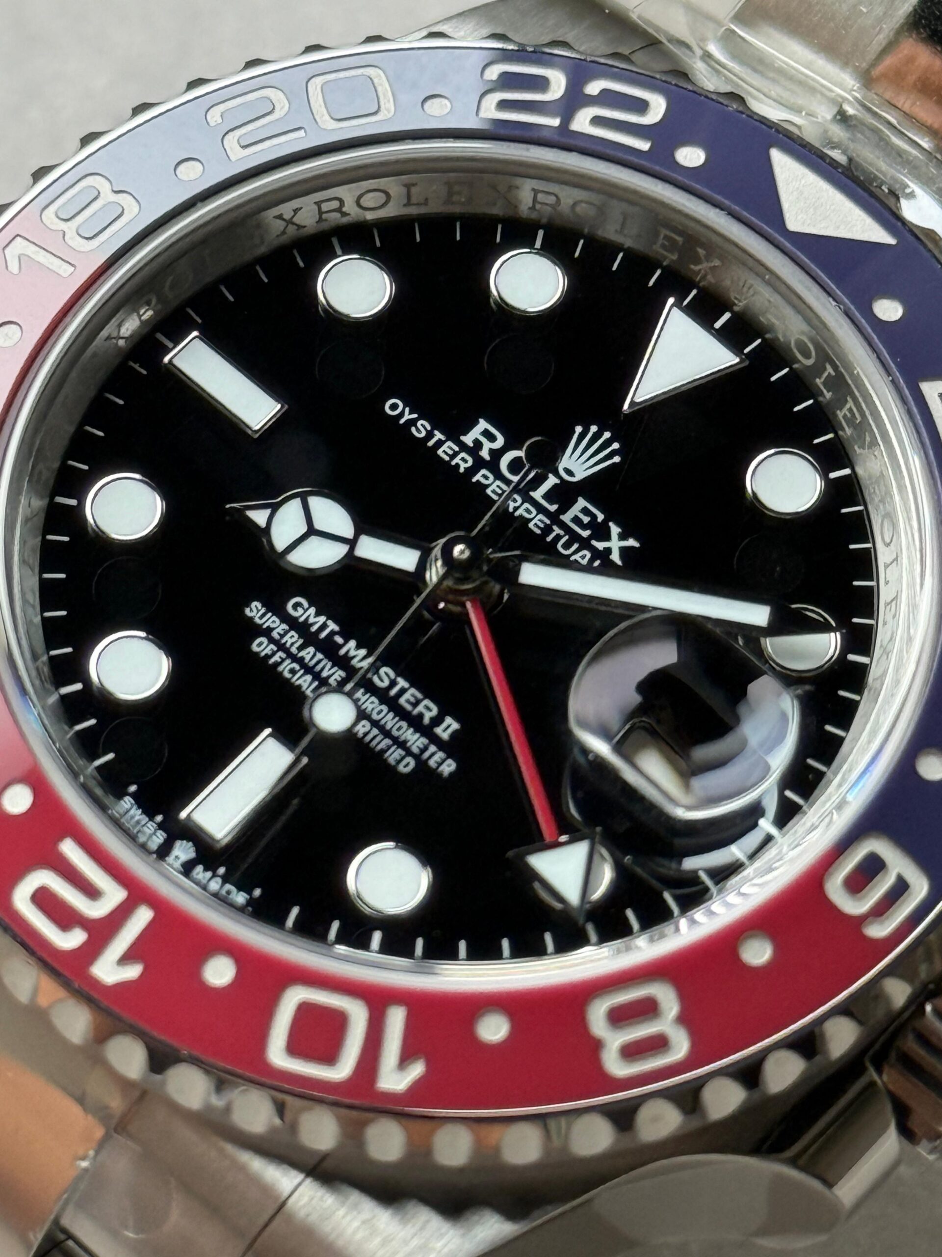 GMT-Master II 126710 BLRO Pepsi V3 904L SS VSF 1:1 Best Edition Black Dial On Oyster Bracelet DD3285 CHS - Image 4