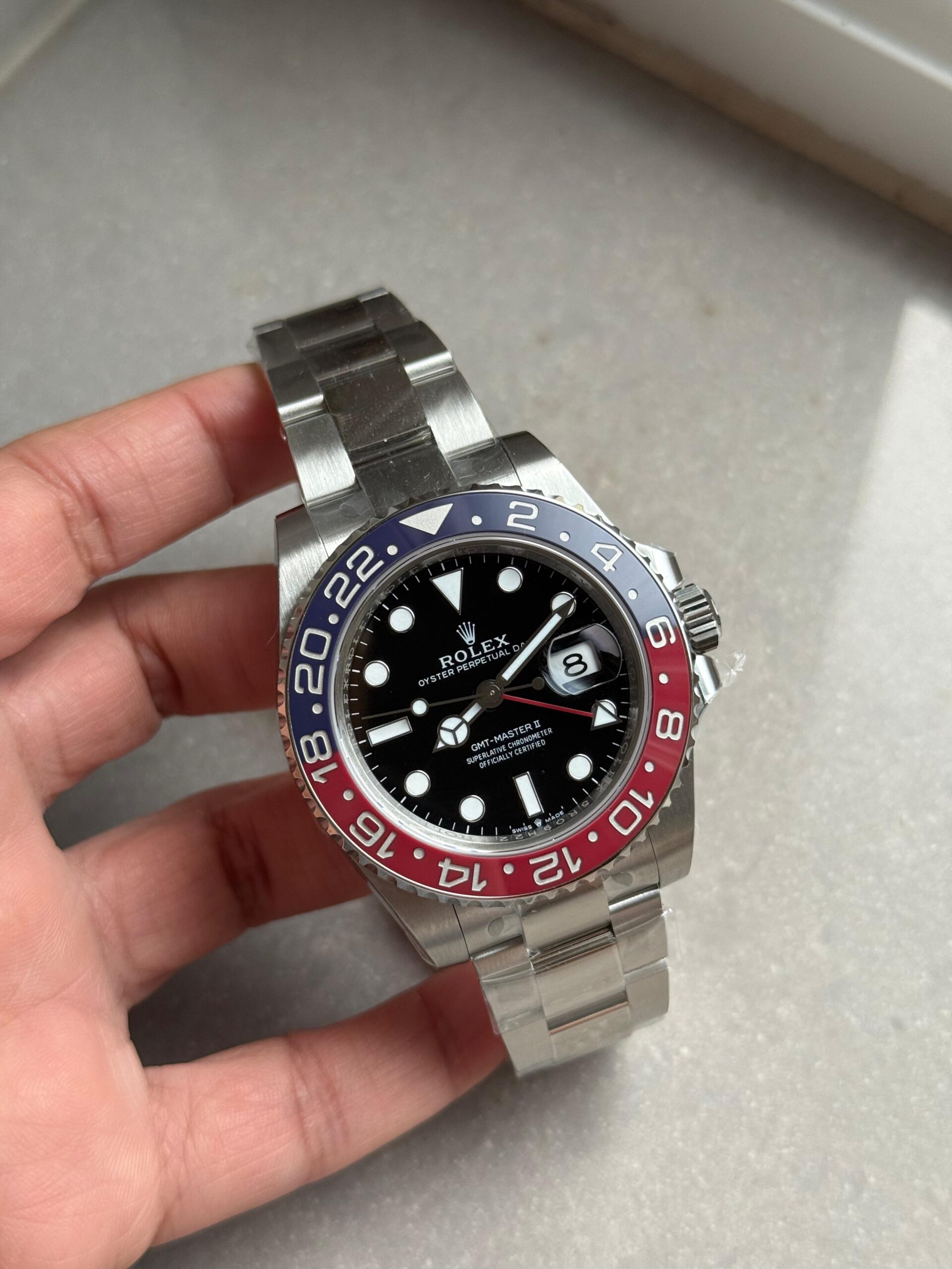 GMT-Master II 126710 BLRO Pepsi V3 904L SS VSF 1:1 Best Edition Black Dial On Oyster Bracelet DD3285 CHS