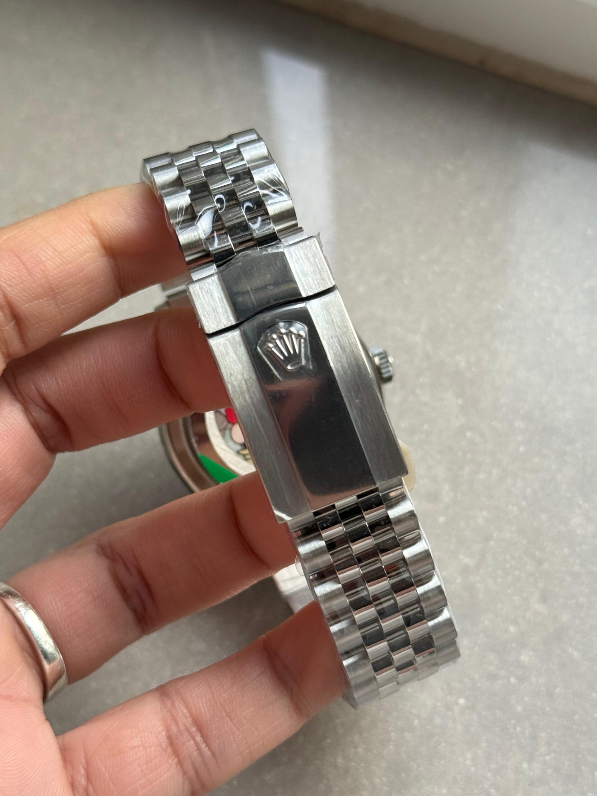 DateJust 36 SS 126233 ARF 1:1 Best Edition Black Diamonds Dial on Jubilee Bracelet SH3235 - Image 12