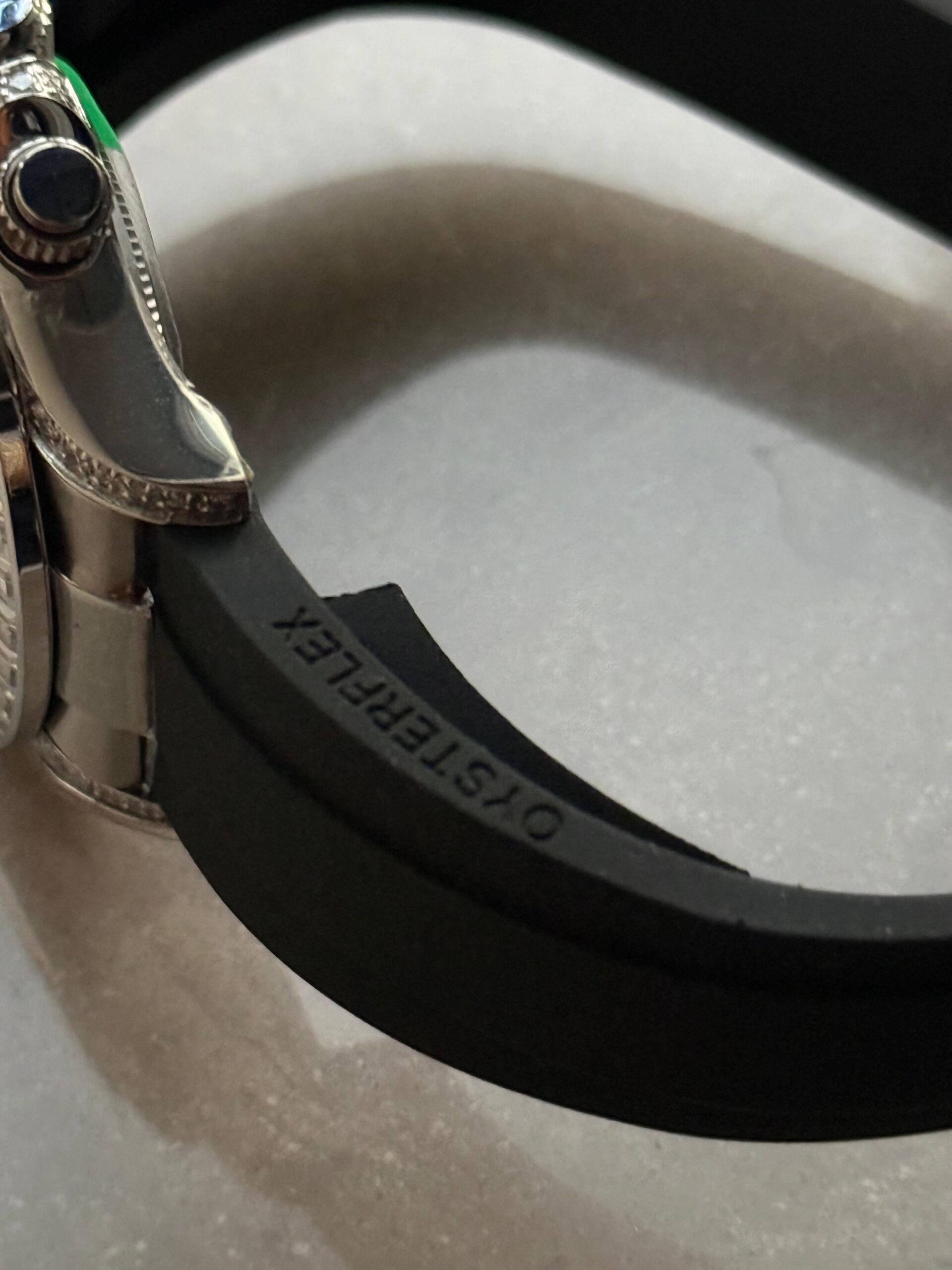 daytona custom daytona 4131 moissanite diamond dial oysterflex barcelet - Image 14