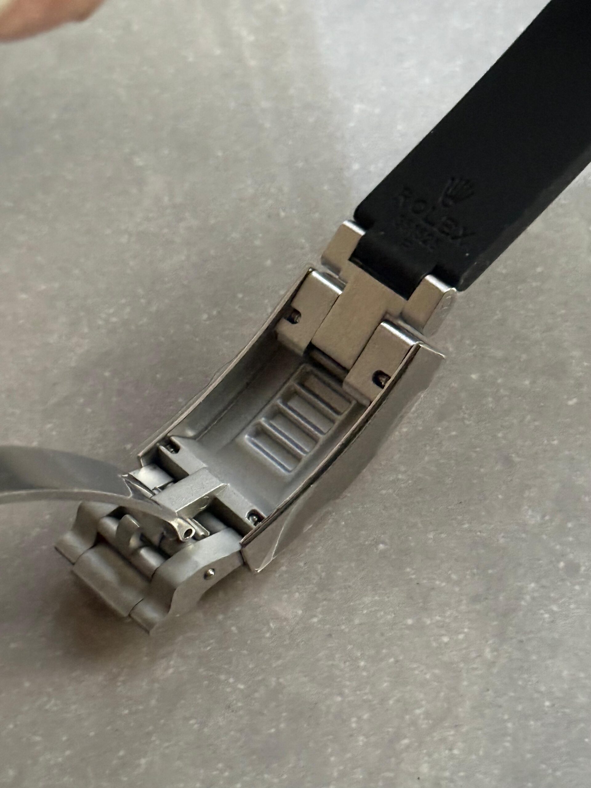 daytona custom daytona 4131 moissanite diamond dial oysterflex barcelet - Image 12